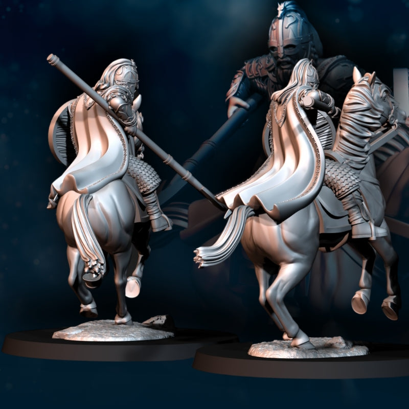 West Humans Royal Guard Mounted Alternative Posen - Davale Games