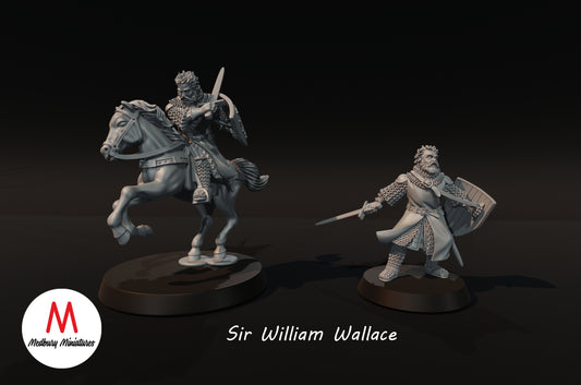 William Wallace - Miniatures de Medbury