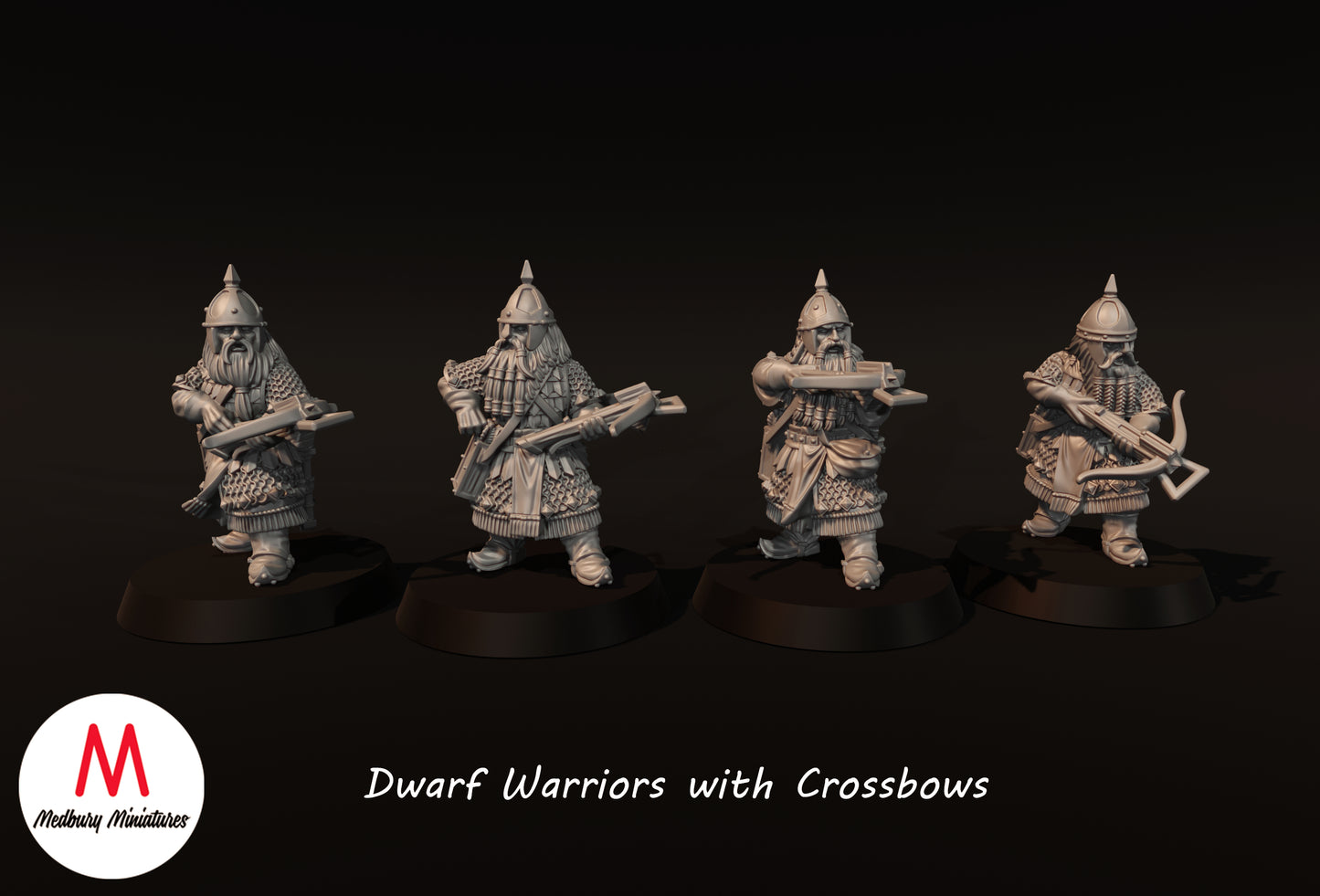 Dwarven Crossbows - Medbury Miniatures