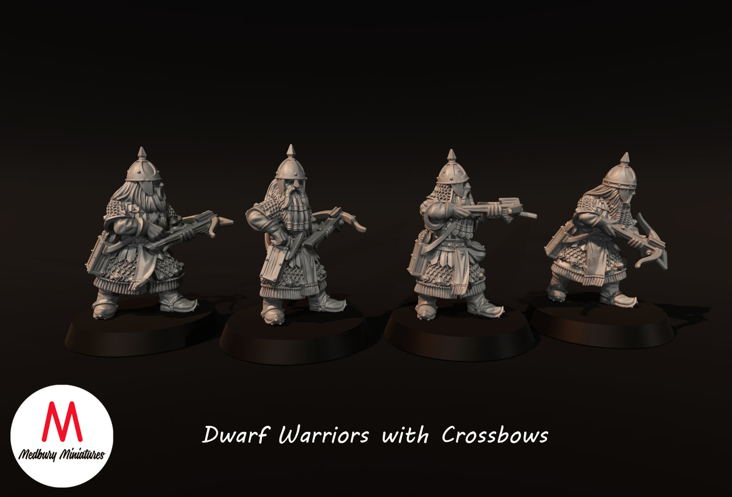 Dwarven Crossbows - Medbury Miniatures