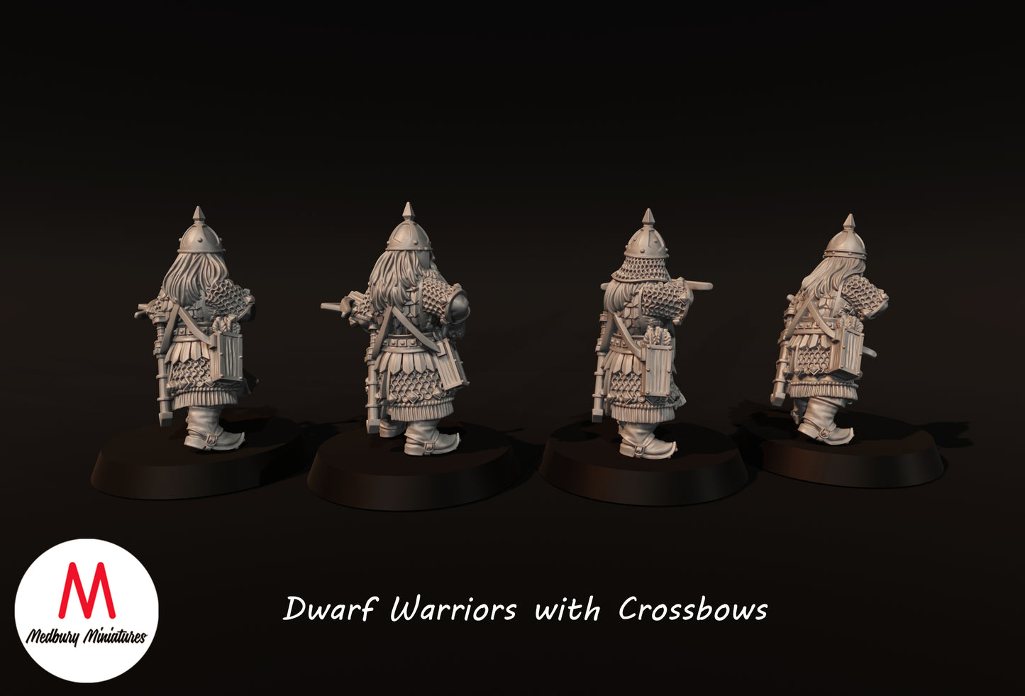 Dwarven Crossbows - Medbury Miniatures