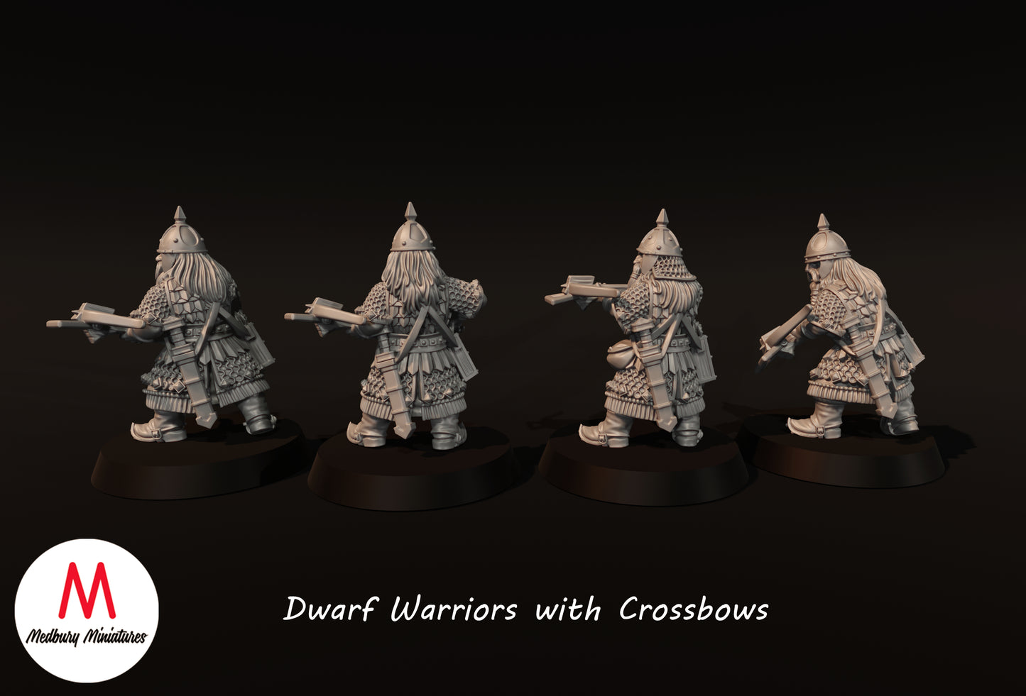 Dwarven Crossbows - Medbury Miniatures