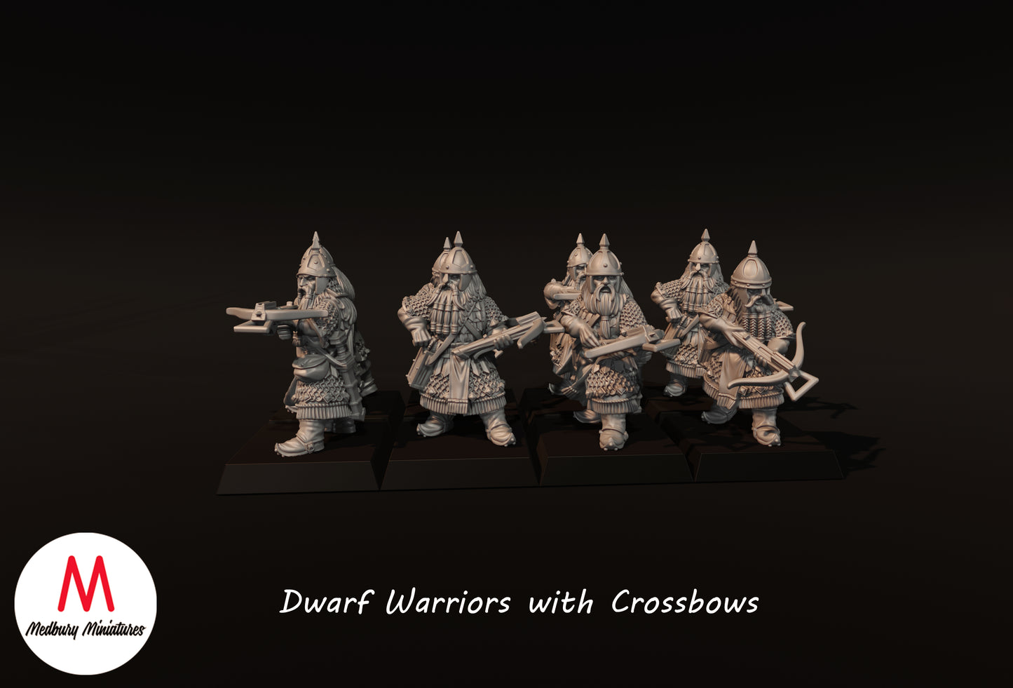 Dwarven Crossbows - Medbury Miniatures