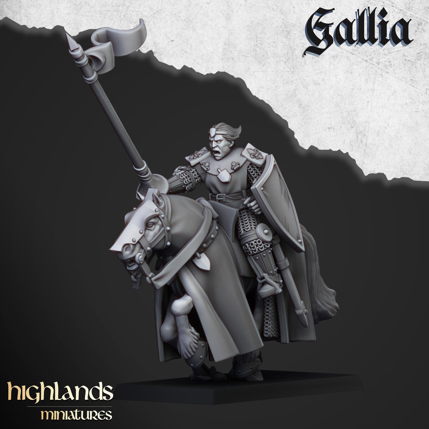 Jeunes Chevaliers de Gallia - Highlands Miniatures