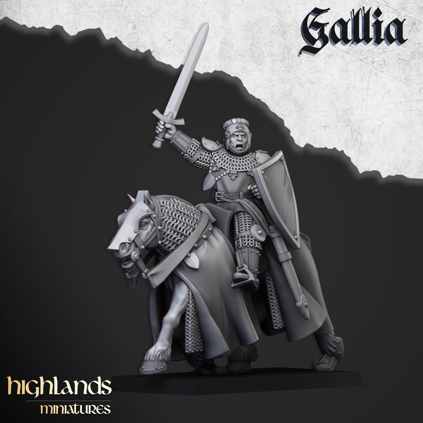 Jeunes Chevaliers de Gallia - Highlands Miniatures