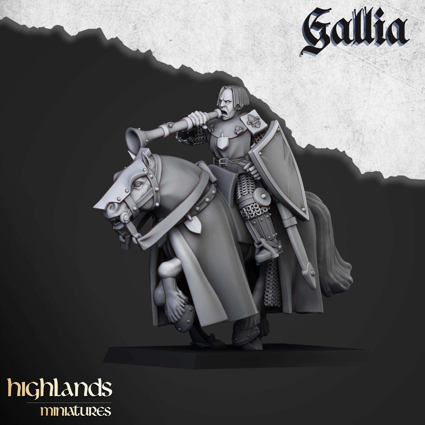 Jeunes Chevaliers de Gallia - Highlands Miniatures