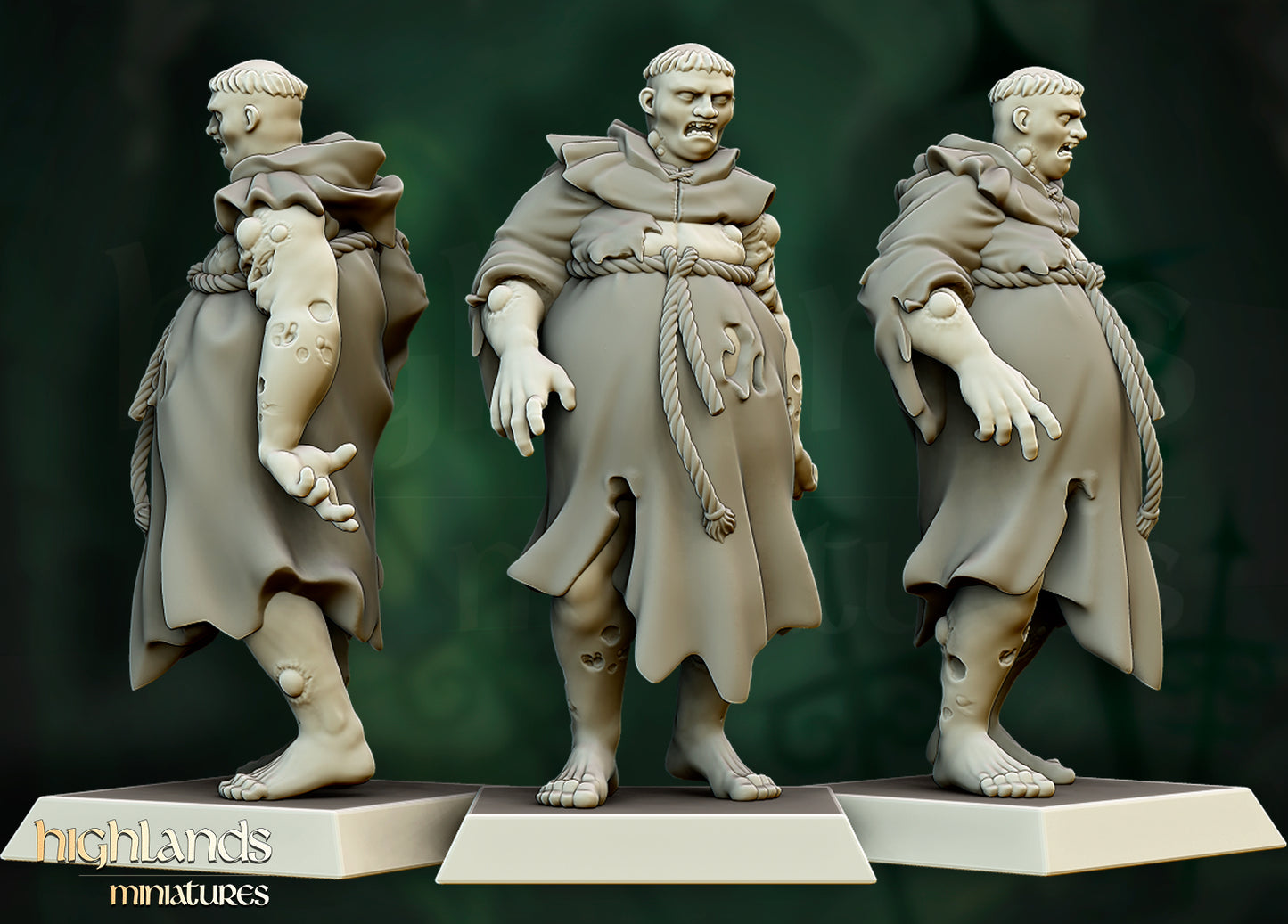 Villageois zombies – Miniatures des Highlands