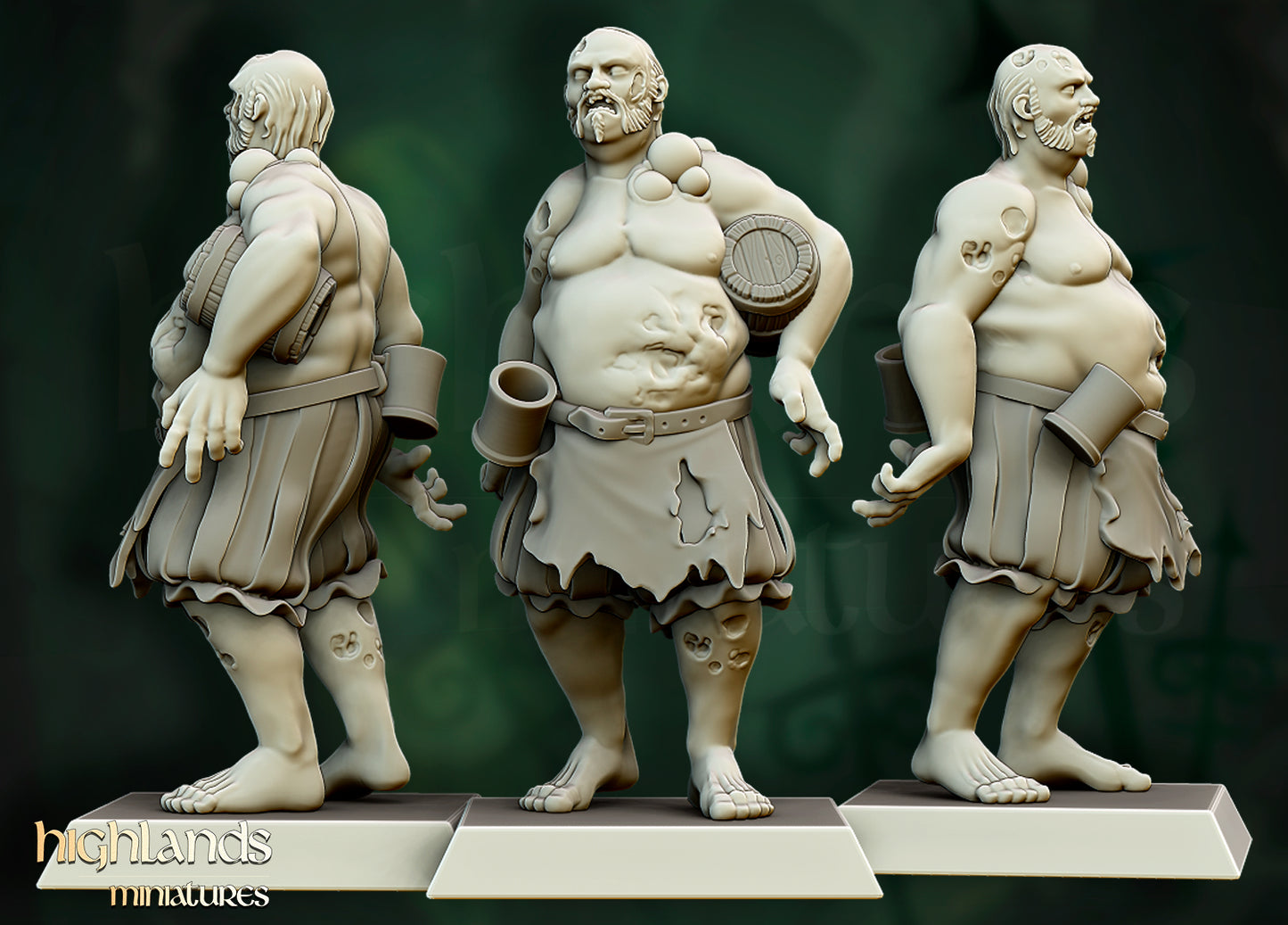 Villageois zombies – Miniatures des Highlands