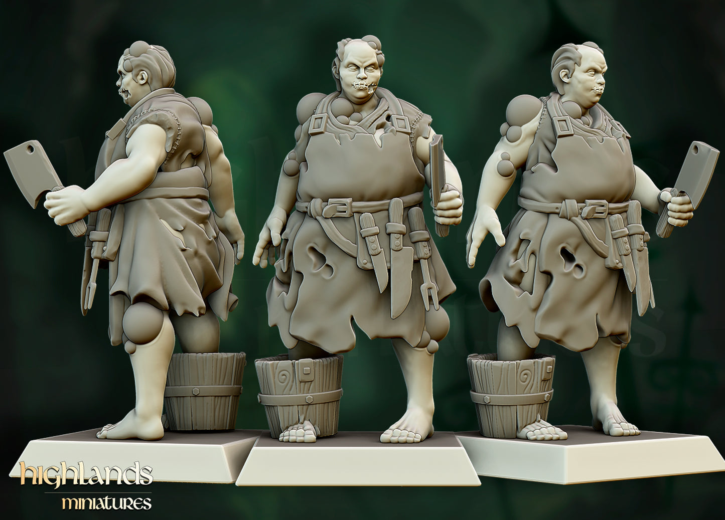 Villageois zombies – Miniatures des Highlands