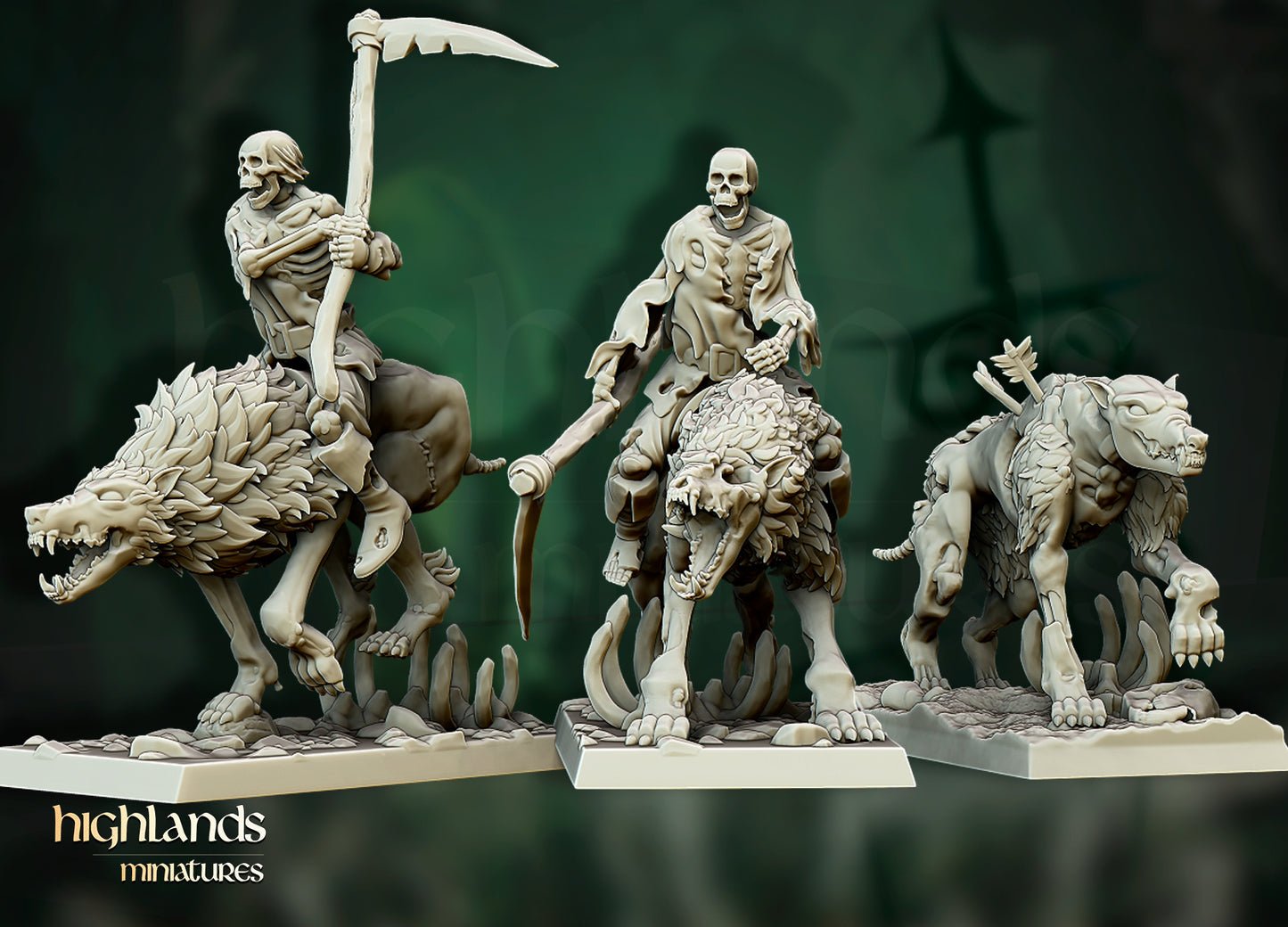 Unité des loups-garous - Highlands Miniatures